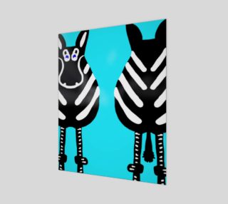 Zebra Both Ends 16" x 20"  preview