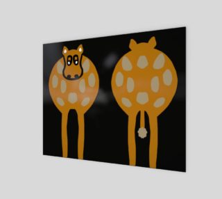 Silly Cow Wall Art 10" x 8" preview