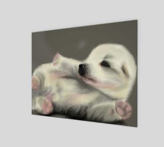 Adorable Puppy Wall Art 10" x 8" preview