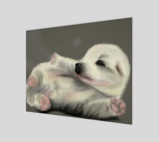 Adorable Puppy Wall Art 14" x 11" preview