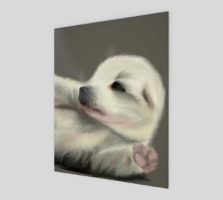 Adorable Puppy Wall Art 8" x 10" preview