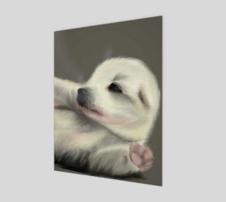 Adorable Puppy Wall Art 11" x 14" preview