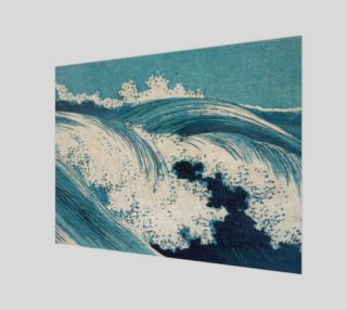 Japanese Print - Wave - B - Hatō zu - Uehara, Konen01826u - Waves2 preview