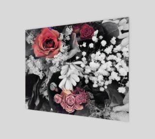 rose art print preview