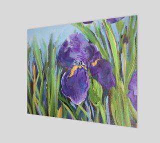 Purple Iris 20 x 16 preview