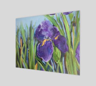 Purple Iris 14 x 11 preview