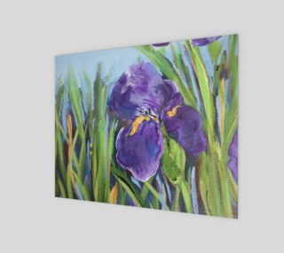 Purple Iris 10 x 8 preview