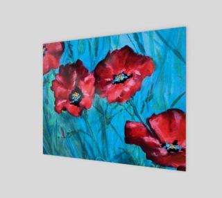 Red Poppies Detail 10 x 8 preview