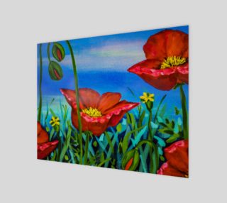 Red Poppies 14 x 11 preview