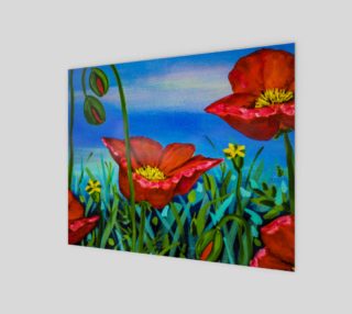 Red Poppies 10 x 8 preview