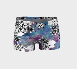 Carlies Garden Booty Shorts with Ombre Crotch preview