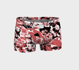 Textured Floral Collage Shorts preview