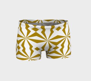 Tribal Gold Yoga Shorts preview