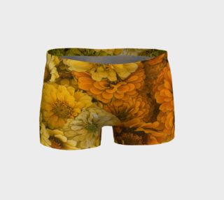 Yellow Zinnias Shorts preview