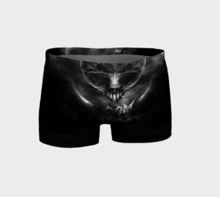 I Am Doom Fractal Skull Shorts preview