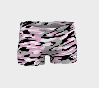 Pink Gray Black and White Camouflage preview