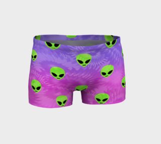 Alien Yoga Shorts preview