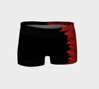Black Canada Shorts Canada Maple Leaf Shorts preview