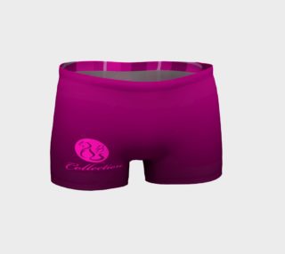 Platinum P Collection Workout Shorts Pink Plaid Pattern preview