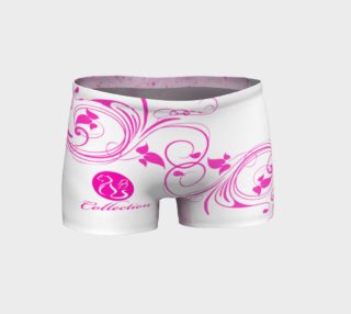 Platinum P Collection Workout Shorts Pink Floral Pattern preview