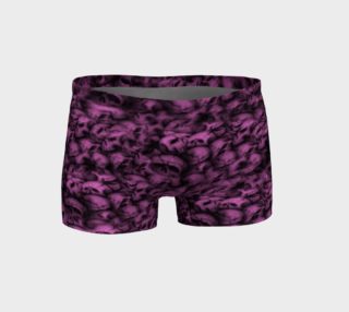 Pink Skull Goth Shorts preview