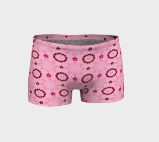 Pink Flower Delight Shorts preview