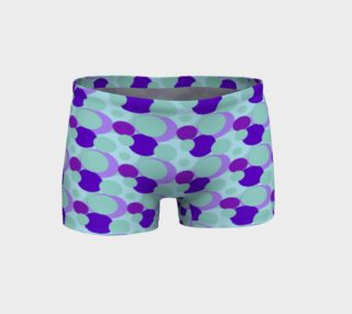 Teal and Purple Bubble Pop Shorts preview