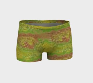 Swamp Green Textured Stone Shorts preview