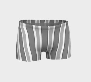 Aperçu de Vintage Gray Stripes Shorts