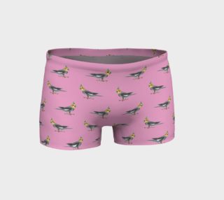 Cockateel birds pattern Shorts preview