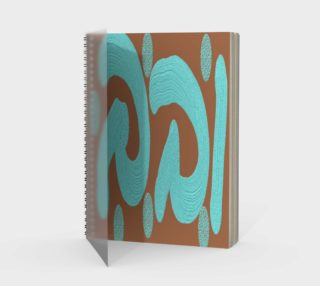 32 Turquoise brown preview