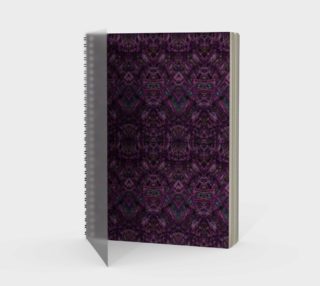Purple Glimpse Spiral Notebook preview