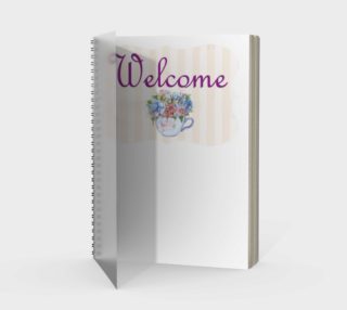 Welcome Spiral Notebook aperçu