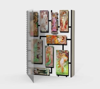 Alphonse Mucha Collage 01 preview
