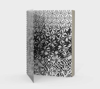 Alchemy Mind Transforming Flower of Life Spiral Notebook preview