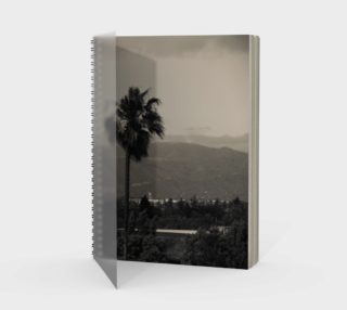 Santa Clara Palm Trees Spiral Notebook preview