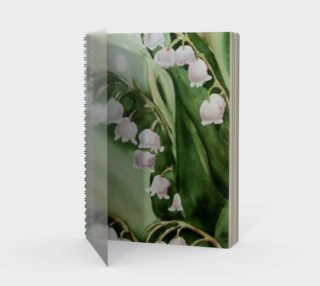 Lily Fronds Spiral Notebook preview