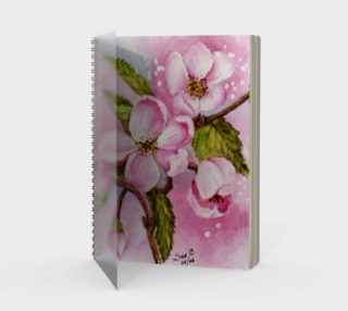 Apple Blossoms Spiral Notebook preview