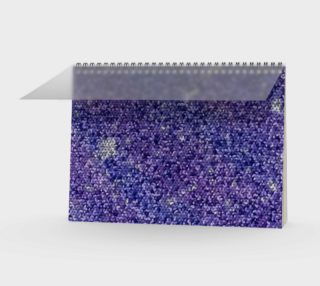 Purple Night Sky Triangle Mosaic preview