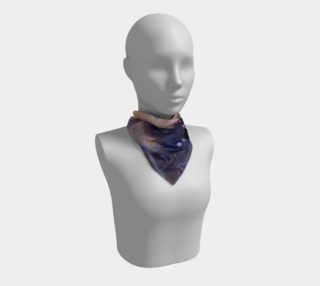 Square scarf Blue Nature preview