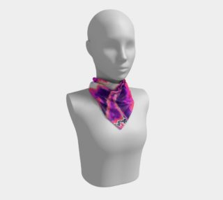 Pink and Purple Geode Square Scarf preview