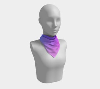  Purple, blue, and pink ombre flame square scarf preview