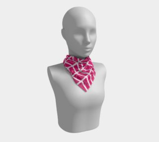 pink chevron scarf preview