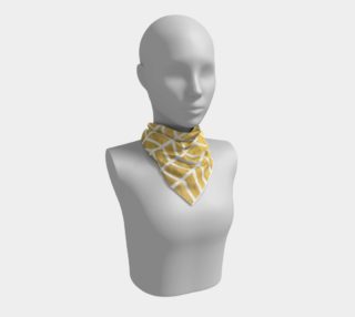 gold chevron scarf preview