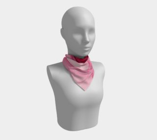 Aperçu de Pink Fractal Fascination Silk Scarf