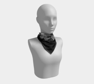 Skull Floral Square Scarf preview
