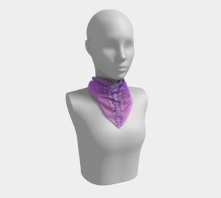 Beautiful Purple and Pink Bubble Fractal 36 Inch Scarf preview