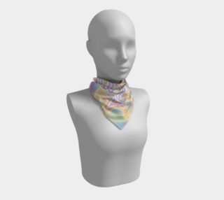Pastel Goth Square Scarf by Tabz Jones  preview
