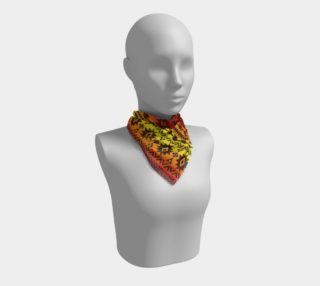 scarf with bright ethnic pattern preview
