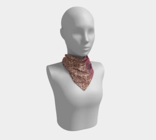 Patched in Pink Patterns Square Scarf preview